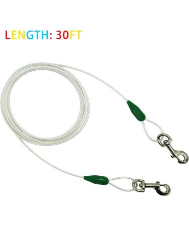 Petest Reflecting Integration for Dogs (Up to 250 lbs) - Durable Leashes in 10ft 15ft 25ft 30ft 40ft | Dark Green & Silver - Buy Online on GoSupps.com