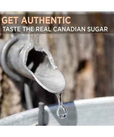 AKI Canadian Maple Sugar Granulated 2 lbs - Grade A Maple Syrup | Rich in Vitamins & Antioxidants | GMO-Free & Vegan - Ideal Tea & Coffee Sweetener - Buy Online on GoSupps.com
