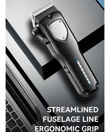 Buy Professional USB Rechargeable Hair Clippers | Electric Hair Clipper Set for Men - Barber Shop Quality Trimmer - Buy Online on GoSupps.com