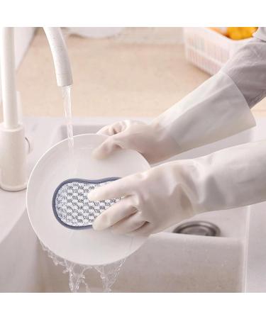 5-Pc Wet and Dry Multi-Purpose Dish Cloths - New Multi-Purpose No-Scratch Sponge Dish Cloths - Reusable Premium Sponge Scrubbing Pads - Buy Online on GoSupps.com