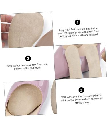FRCOLOR Comfortable Foot Pads - 5pcs Self-Adhesive Insole Set for Women | High Heel Shoe Grips & Cushions | Assorted Colors - Buy Online on GoSupps.com