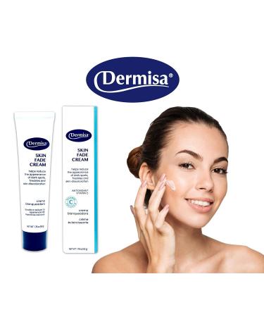 Dermisa Skin Fade Cream with Vitamin C 1.78 oz - Pack of 3 | Brighten & Even Skin Tone - Buy Online on GoSupps.com