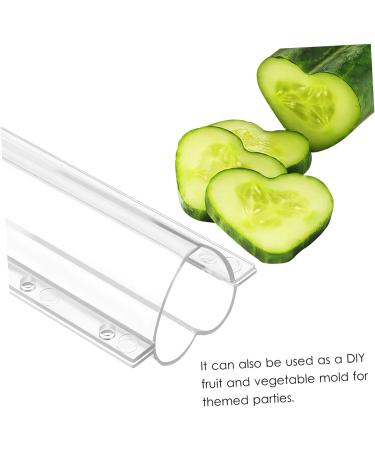 4pcs Shaped Growth Mold Fruit Molds Cucumber Shaping Heart Fruit Growth Mold Pumpkin Molds for Cucumber Molds for Garden Cookie Decorating Tools Cucumbers Plastic Shaper Star Shape - Buy Online on GoSupps.com