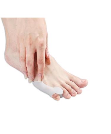 Gel toe spreader 12x silicone toe separator for Schneider Ballen therapy bunionette protection small toe treatment bale protection prevention of pain and relaxation of the feet