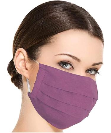 Riou 5 Pieces Cotton Face Masks - Washable Breathable Dustproof Protection for Men & Women | International Shipping Available - Buy Online on GoSupps.com