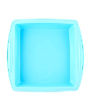 Square Silicone Dish (Blue)
