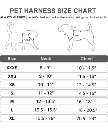 Joyal Reflective Soft Padded Dog Harness & Air-Mesh Chest Harness for Cats & Small Dogs XXS (31-34cm) - Breathable & Comfortable - Buy Online on GoSupps.com