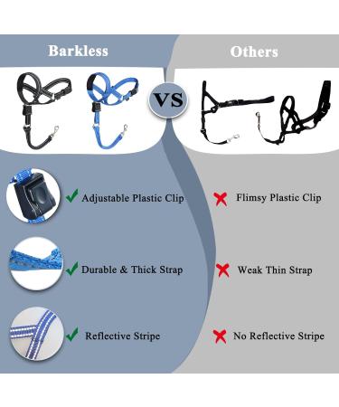 Durable Dog Head Necklace Halter - No Pulling Soft Headhaft & Safety Clip for Medium to XL Dogs - Perfect for Training & Walks - Buy Online on GoSupps.com