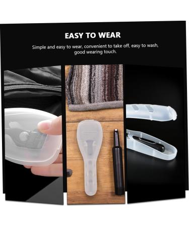 Minkissy 5-Piece Razor Travel Organizer Set - Plastic Storage Box & Transparent Suitcase Cover for Hair Cutters & Electric Razors - Safe Travel Accessory - Buy Online on GoSupps.com