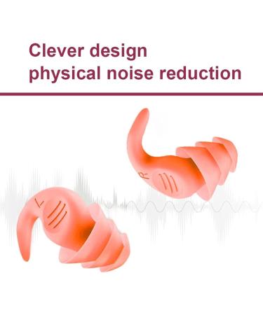Ear Plugs 2 Pairs Of Sleep Earplugs Silent Earplugs Noise Filter Anti Noise Earplugs Loop Earplugs Canada(Gray) - Buy Online on GoSupps.com