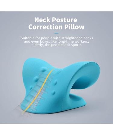 Neck Stretcher Support Pillow Neck and Shoulder Relaxer Pain Relief Portable Traction Pillow Neck Traction Neck Posture Pillow ZDHF - Buy Online on GoSupps.com
