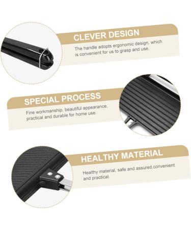 OUNONA Sandwich Pan Waffle Maker Flip Skillet Pan Steak Cake Baking Pans Sandwich Press Grill Comales para Tortillas Induction Frying Pan Flat Aluminum Egg Electric Frying Pan - Buy Online on GoSupps.com