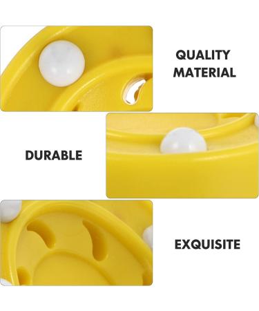 ABOOFAN Yellow Roller Hockey Puck - Inline & Street Hockey Training Equipment - International Shipping Available - Buy Online on GoSupps.com