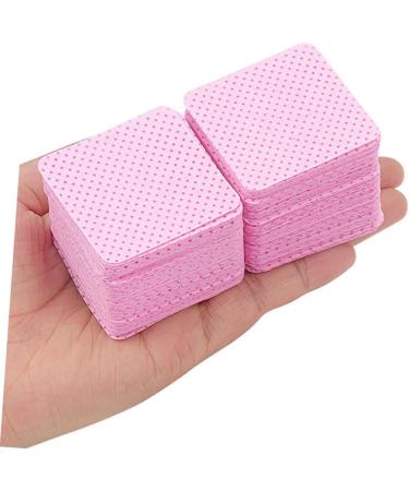  SOESFOUFU 400 Sheets Nail Art Supplies and Eyelash 400 Pieces Cleaning Glue for Lashes Nail Polish Remover Glue Wipes Eyelash Extensions Clean - Buy Online on GoSupps.com