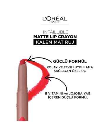 Lip Crayon Eb Matte 109 Flirty Coffee - Long-Lasting Smooth Finish | International Shipping Available - Buy Online on GoSupps.com