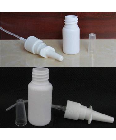 Srutueo 10Pcs 10Ml Bottle Refillable Plastic Mist Nose Nasal Sprayer - Buy Online on GoSupps.com