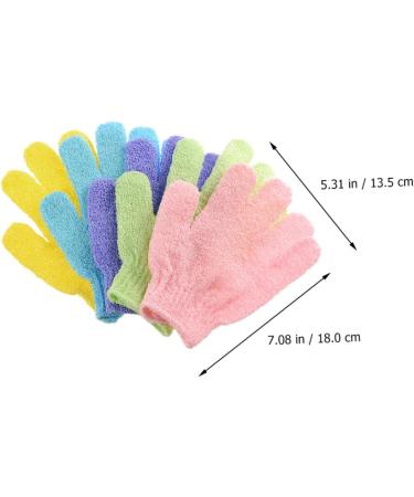 Beaupretty 30 Pairs Bath Gloves Bath Scrubbing Glove Bathing Scrubber Gloves Bathing Scrubbers Deep Clean Bath Shower Gloves Shower Claning Gloves Bath Mitt Bath Towel Polyester Five Fingers - Buy Online on GoSupps.com