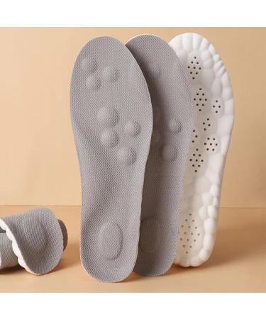 Buy Latex Sport Insoles | Soft High Elasticity Shoe Pads for Men & Women | Breathable Shock Cushion & Arch Support (41-42 - Buy Online on GoSupps.com
