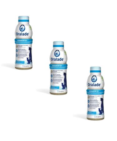 Oralade Advance GI + Oral Rehydration Support | 3 Pack | 3 x 500 ML | Liquid Dietary Food Supplement for Dogs and Cats | for Microenteral Nutrition