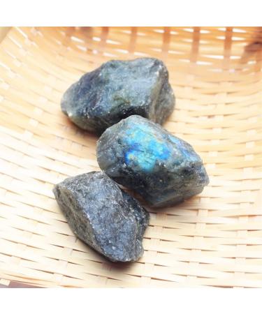 Crystal 100g Natural raw Labradorite Tumbled Stone Rough Stones Quartz Crystals Stone - Buy Online on GoSupps.com