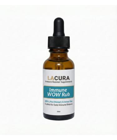 LaCura Kids Immune Wow Rub Gentle Essential Oil Blend for Daily Immune Support (30ml)