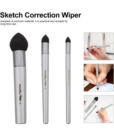 EXCEART 3PCS Sketch Wipe Pen Sponge Rubbing Brush Set for Highlighting and Smudging - Buy Online on GoSupps.com