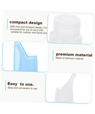 BIUDECO 5pcs Nasal Pump Sprayers - Fine Mist Empty Bottles for Essential Oils, Alcohol & Storage - Buy Online on GoSupps.com