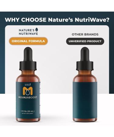 Mounjaboost Natural Herbal & Plant-Based Supplement with 6 Exotic Nutrients & Botanicals Made in USA GMP-Certified Non-GMO Easy-to-Take 30 mL 3 Month Supply 1 Fl Oz (Pack of 3) - Buy Online on GoSupps.com