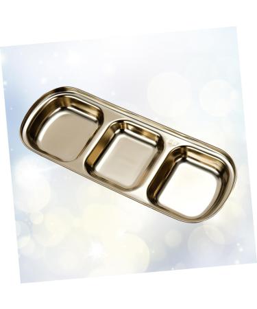 Zerodeko 3pcs Vinegar Dish Metal Sauce Dish Dip Dish Metals Metal Seasoning Bowls Serving Dish Sushi Dish Condiment Cups Soy Sauce Dish Metal Snack Bowl Dipping Plates Stainless re-usable Mx3pcs Goldenx3pcs - Buy Online on GoSupps.com