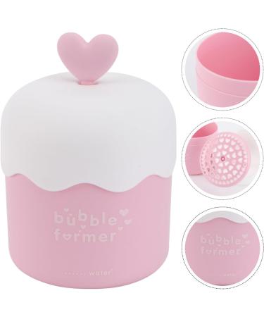 Veemoon 1pc Facial Foaming Cup Facial Foam Tool Portable Facial Cleansing Foamer Bubble Skincare Accessories for Home Travel(Pink) - Buy Online on GoSupps.com