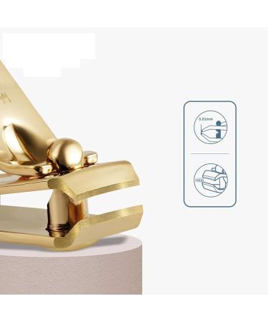 UNbit Nail Clipper Medium-Size Nail Clippers Trimmers Gold-Plated Hands Pedicure Care Professional Nail Tools Exquisite Gifts - Buy Online on GoSupps.com