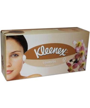Kleenex Cosmetic Towels - Soft Absorbent 80 Pieces for All Skin Types | International Shipping Available - Buy Online on GoSupps.com
