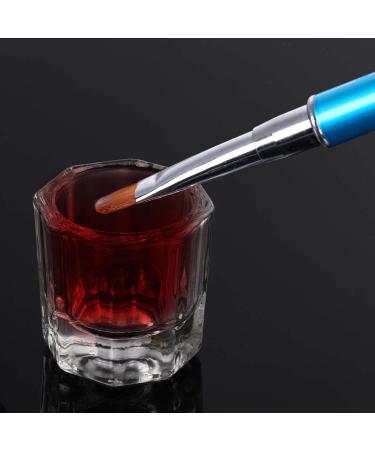 Buy Dappen Glass/Dappen Dish - 2 Clear Nail Art Cups for Liquid & Powder | Beauty Accessories for Professionals - Buy Online on GoSupps.com