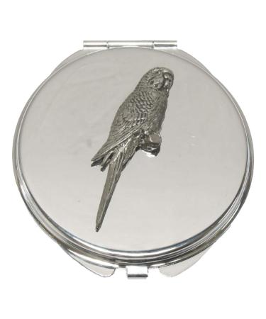 Budgerigar Compact Mirror Handbag Gift With Free Engraving 45