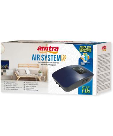 AMTRA AIR SYSTEM 120 UPS - Premium Aquarium Aerator 2.0 l/min with Integrated Life-Saving UPS Function - International Shipping Available - Buy Online on GoSupps.com