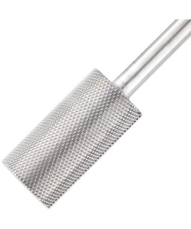 Pana 3/32 Flat Top Nail Carbide Bit - Silver Large Barrel Head (XF Grit) for Electric Dremel Drill - Buy Online on GoSupps.com