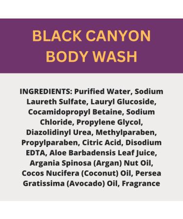 Black Canyon Plumeria Blossom Scented Body Wash 16 Oz - Buy Online on GoSupps.com