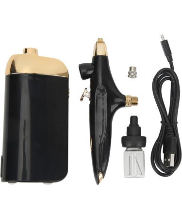 Deep Hydration Oxygen Facial Airbrush Cordless and Portable Facial Spray for Skin Care and Makeup (Black Set) - Buy Online on GoSupps.com