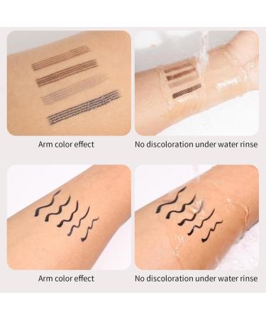2-In-1 Dual-Ended Microblading Eyebrow Pencil 3d Microblading Eyebrow Pen 4-Fork Tip Waterproof Long-Lasting Wild Eyebrow Pencil Create A Natural-Looking Eyebrow Pencil. (03 Grey) - Buy Online on GoSupps.com