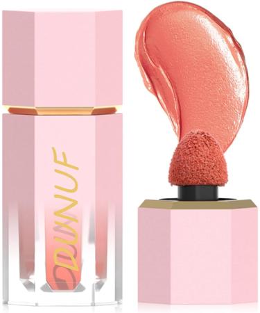 Soft Cream Liquid Creamy Makeup for Cheek Buildable Pigment Lightweight Long Lasting for Natural Flush Liquid Blusher Makeup - Buy Online on GoSupps.com