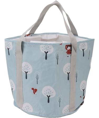 Bassin de Bain de Pieds Pliable Baignoire de Trempage Portable Isol e avec Poign e Seau D'eau Portable pour Voyage Camping Lavage (Petit arbre bleu) - Buy Online on GoSupps.com