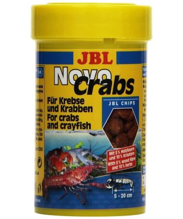 JBL NovoCrabs 30273 Complete food for crabs tablets 100 ml NovoCrabs 100 ml (1 pack) 5-20 cm animal size
