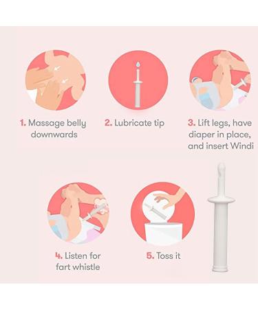 Salutuya Gas Colic Reliever - Safe 12pcs Gentle Relief for Infants - Buy Online on GoSupps.com