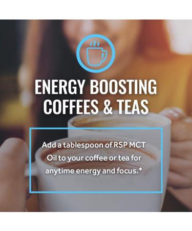 RSP Nutrition Clean Active MCT Oil 32 oz - Premium Medium Chain Triglycerides - Buy Online on GoSupps.com