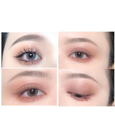 Go Ho 10 Color Matte Eyeshadow Palette - Highly Pigmented Waterproof Shadows in Light Pink & Brown - Spring Warm Collection - Buy Online on GoSupps.com