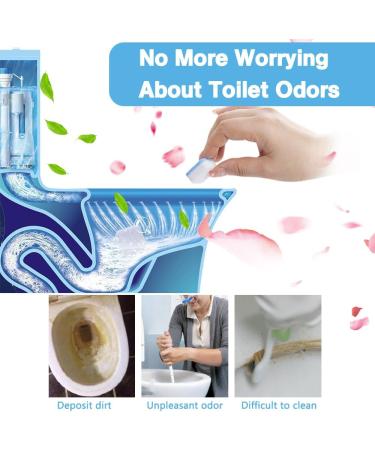 Toilet Cleaner Tablets Toilet Cleaning Tablets Fully automatic cleaning Long lasting clean toilet and keep your Bathroom Fresh Clean - Buy Online on GoSupps.com