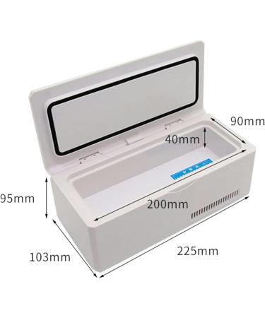 Portable Insulin Cooler Box 2-18 Constant Temperature Mini Medicine Refrigerator Insulin Cooler Travel Box With Alarm System Used For No Battery - Buy Online on GoSupps.com