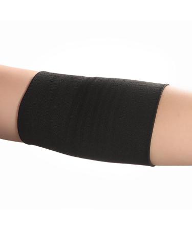 Elbow Brace Compression Sleeve Pair - Support for Tendonitis Joint Pain Relief & Arthritis - XX-Large Black - Buy Online on GoSupps.com
