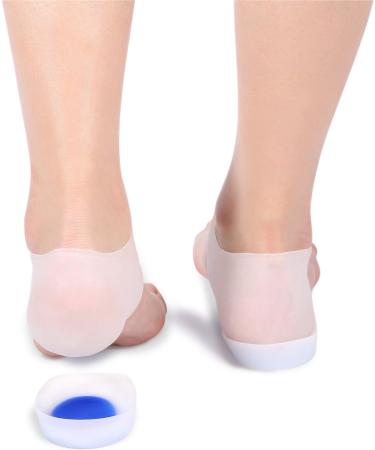 Moisturizing Silicone Heel Insoles & Socks for Plantar Fasciitis | Heel Supports & Protectors for Men & Women - Buy Online on GoSupps.com