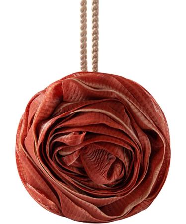 Whrcy Bath Sponges for Shower | Rose Multipurpose Bath Balls - Cute Bath Balls with Lanyard Portable Bath Supplies for Home Apartment Bathroom Dormitory Red - Buy Online on GoSupps.com